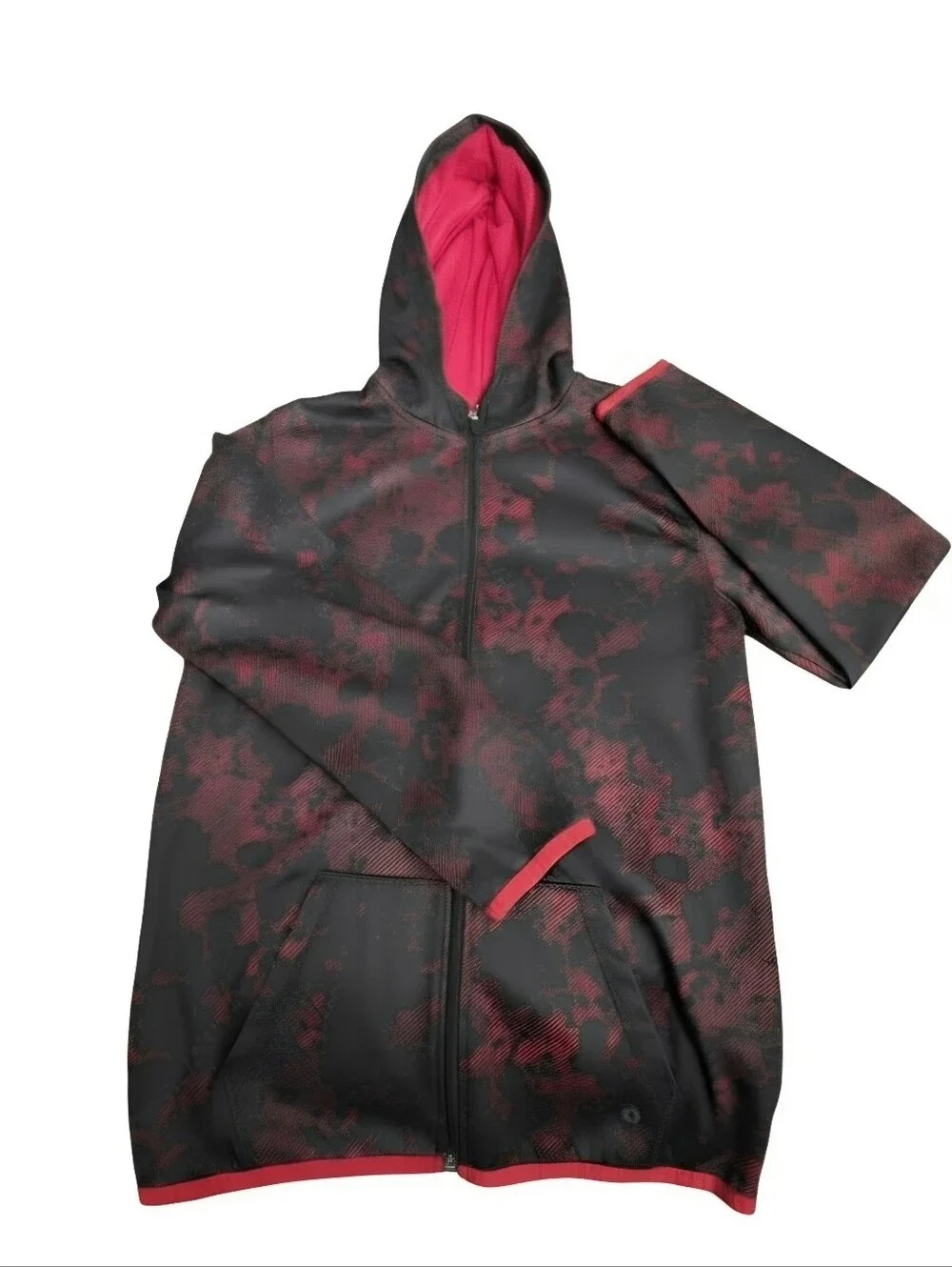 Xersion Boys Active Fleece Lined Zip Up Hoodie Jacket Large 14/16